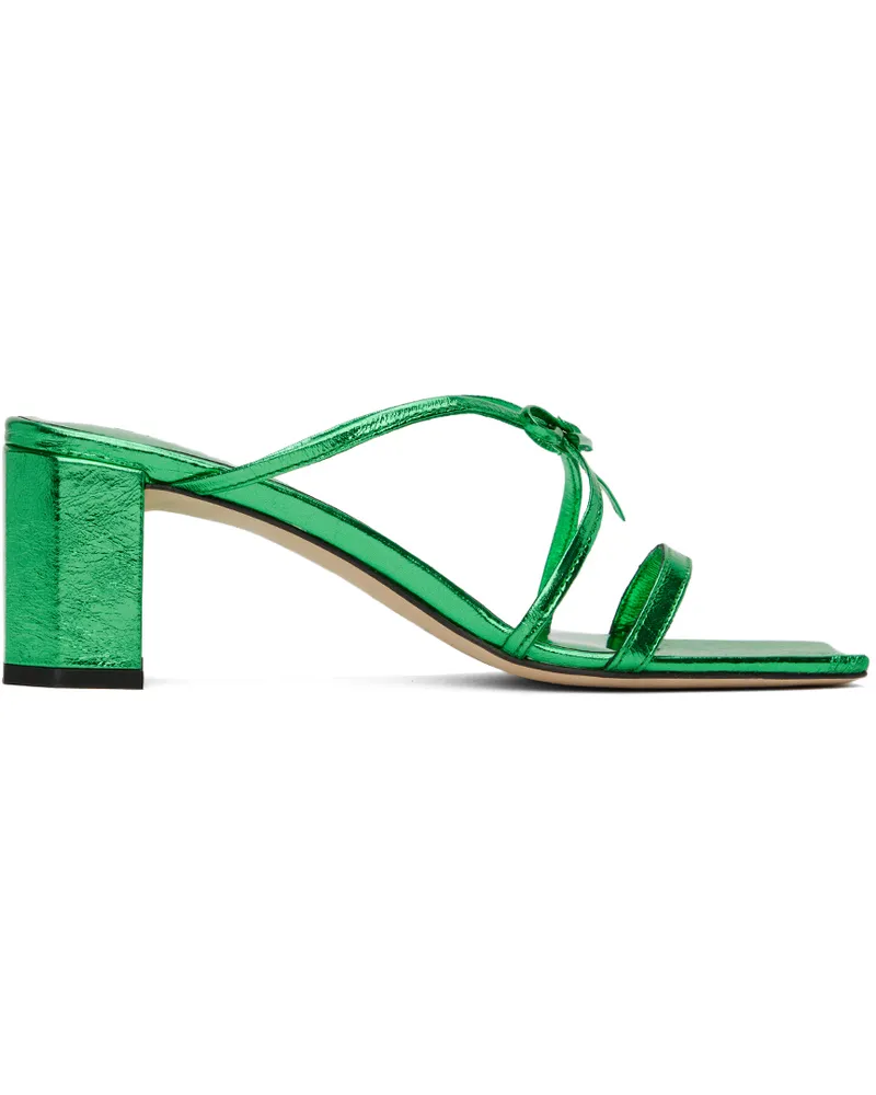 by FAR Green June Heeled Sandals Cvg