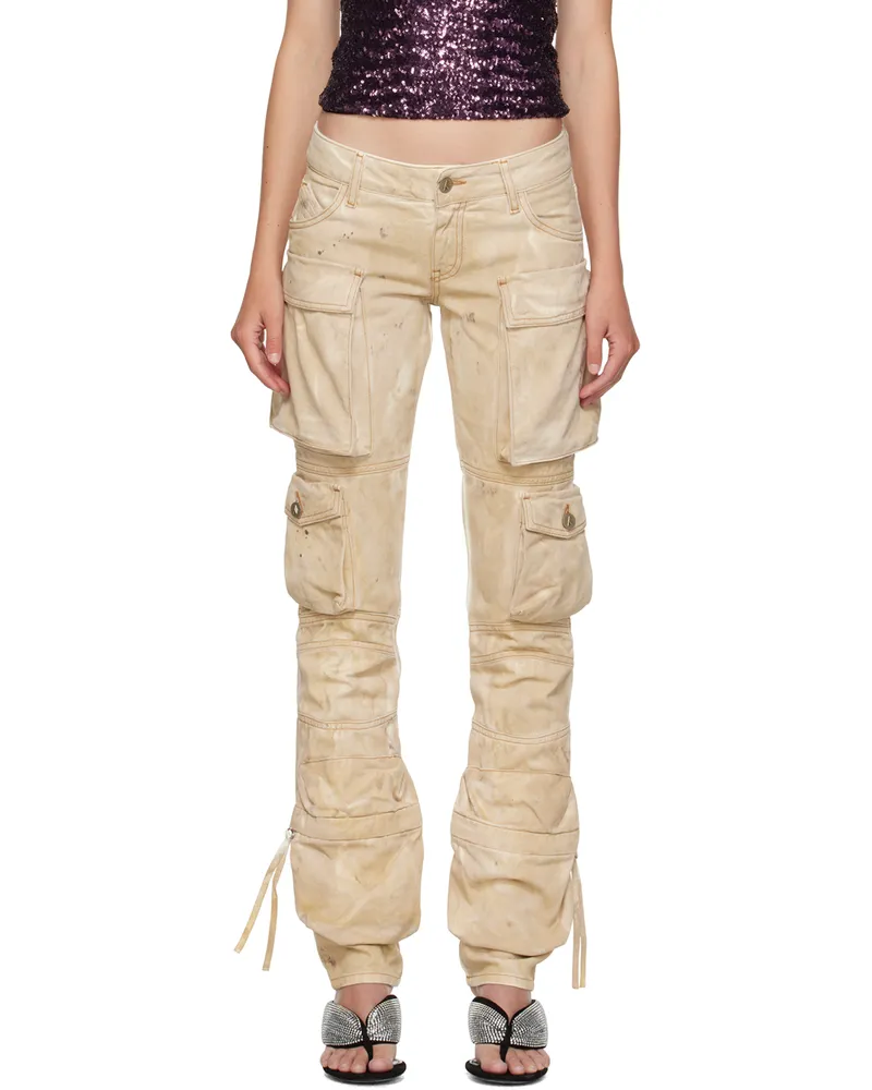 ATTICO Beige Essie Trousers 519