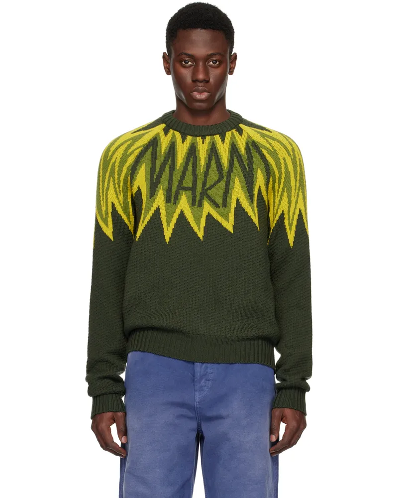 Marni Green Fire Island Sweater 00v67