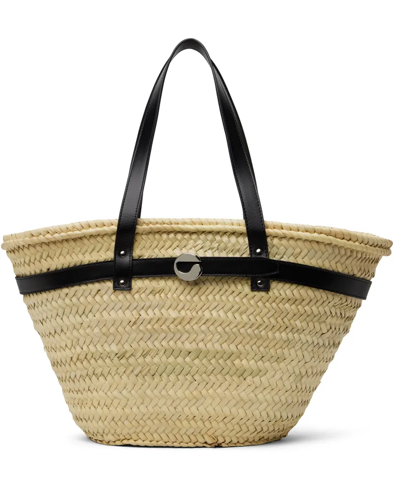 COPERNI Beige Palm Bucket Tote Beige