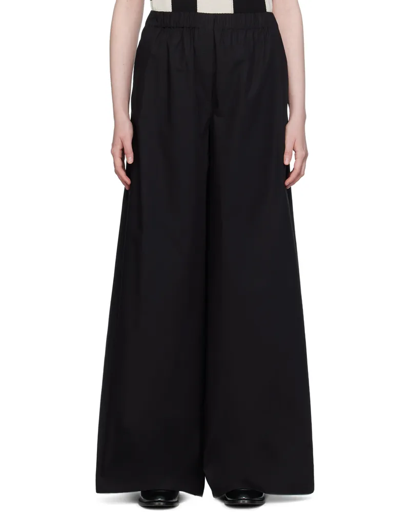 Max Mara Black Navigli Trousers 3