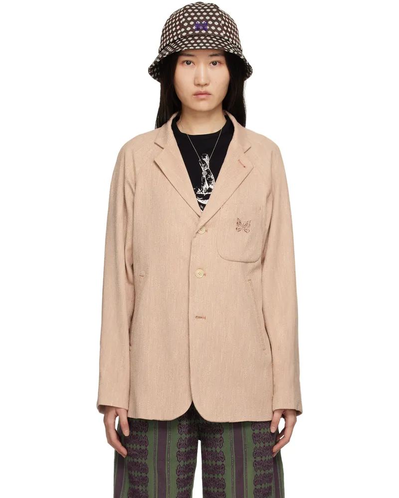 NEEDLES Pink Raglan Blazer B-pink