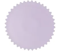 Purple ZigZag Platter