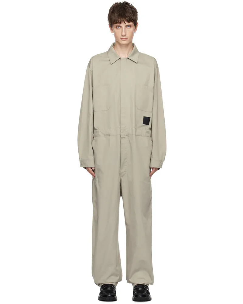 Givenchy Gray Casual Jumpsuit 099-stone