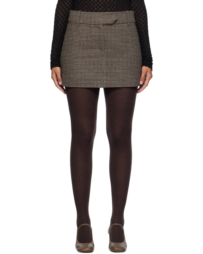 The Garment Brown Sion Miniskirt 901