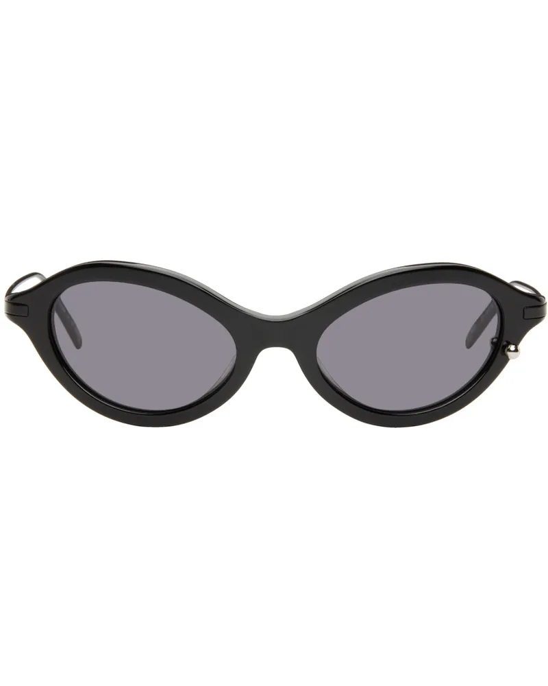 Justine Clenquet SSENSE Exclusive Black Neve Sunglasses Black