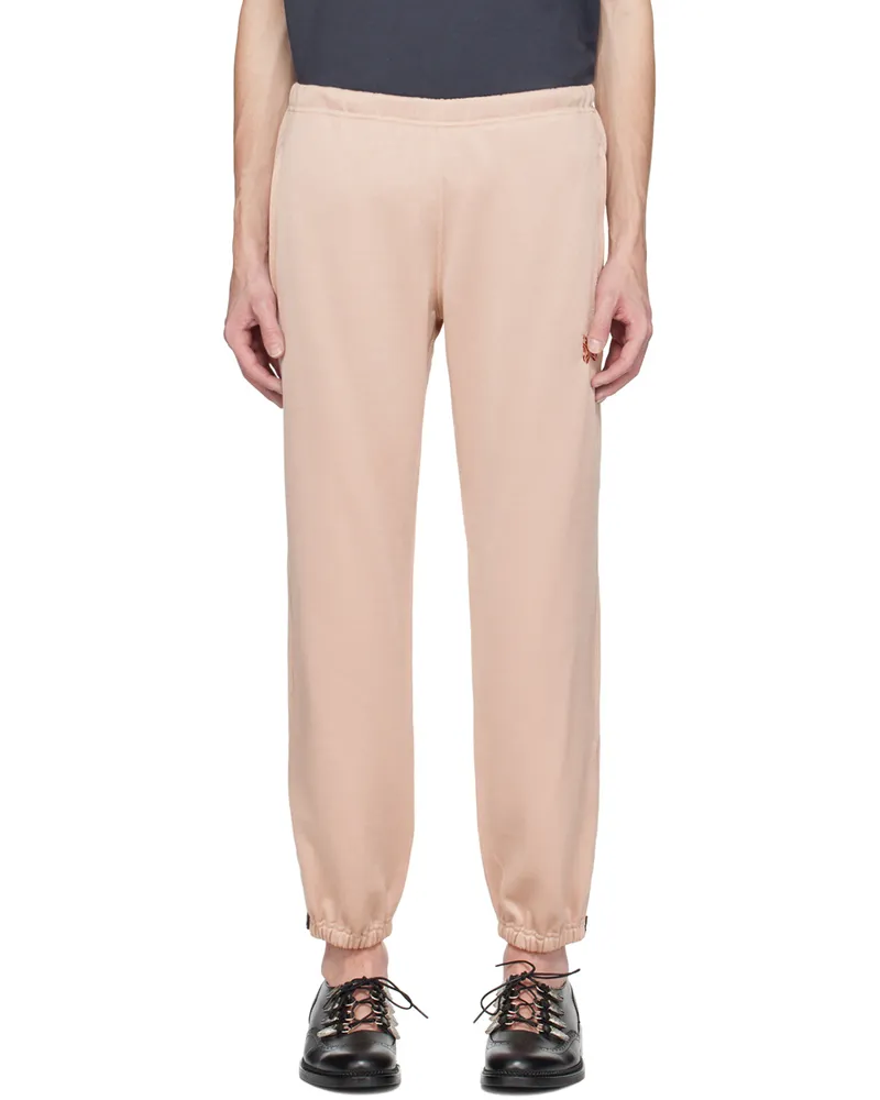 NEEDLES Beige Zipped Lounge Pants B-old