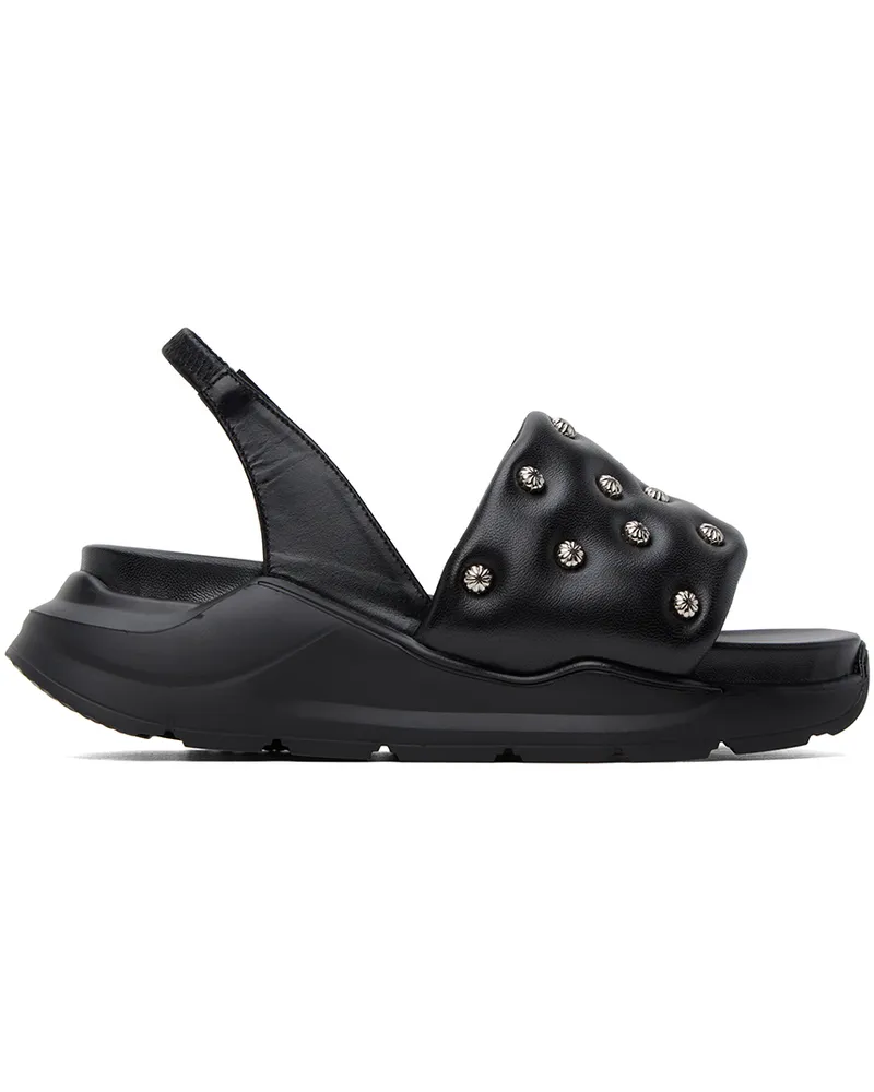 Toga Black Embellished Sandals Aj1274