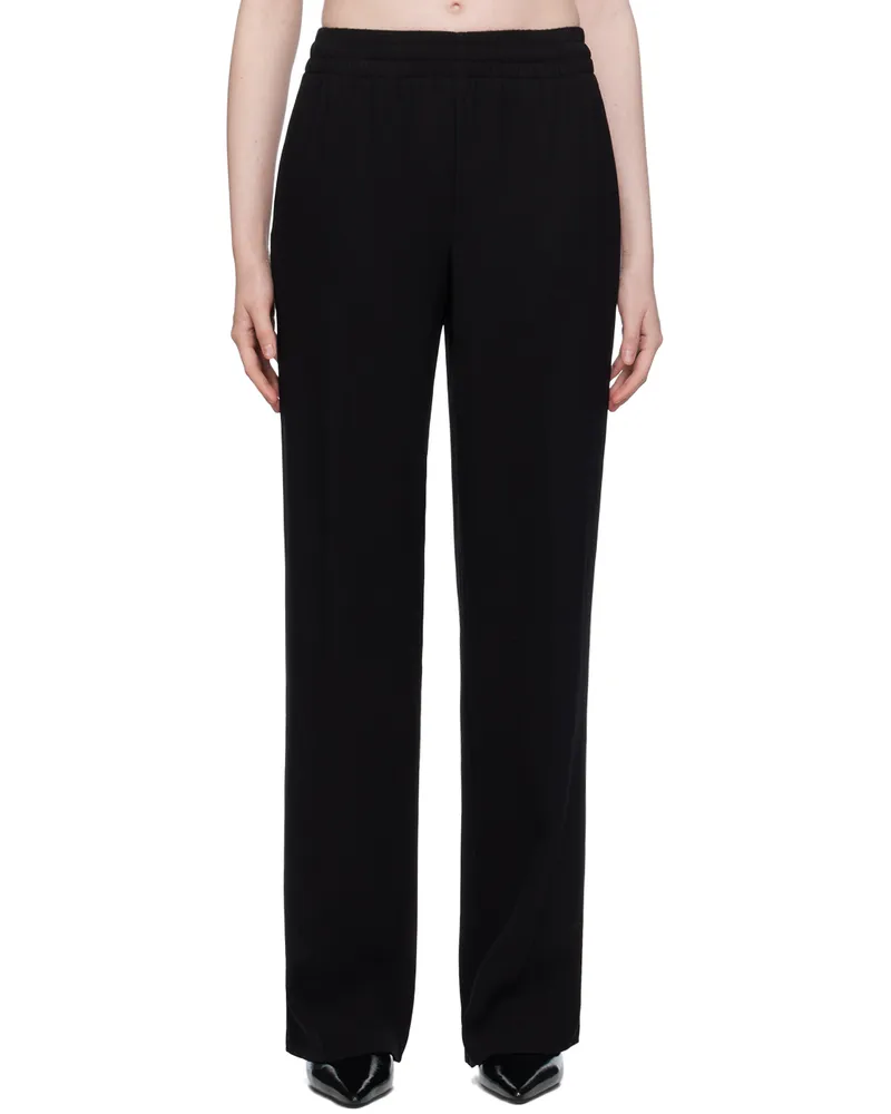 Anine Bing Black Soto Trousers Black