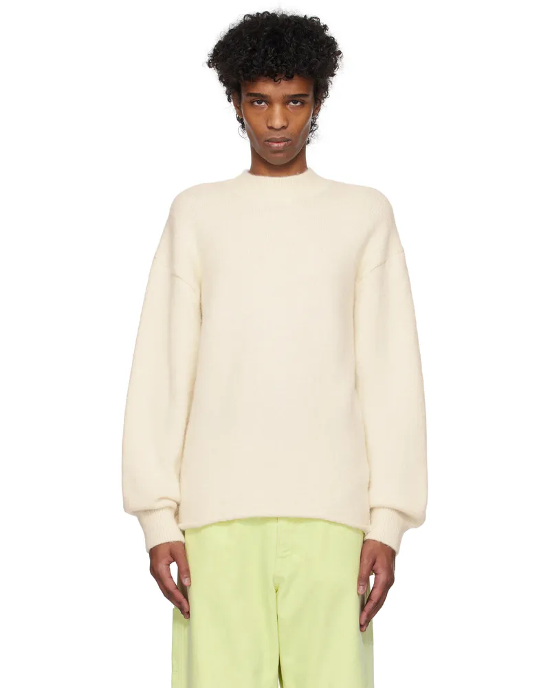 Jacquemus Off-White Les Classiques 'The Jacquemus' Sweater 130