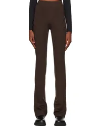 Heliot Emil Brown Dulcet Trousers Chocolate