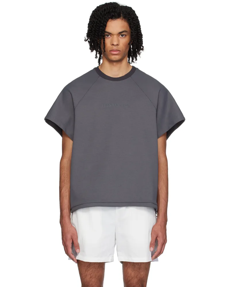 HGBB STUDIO Gray Jin T-Shirt Asphalt