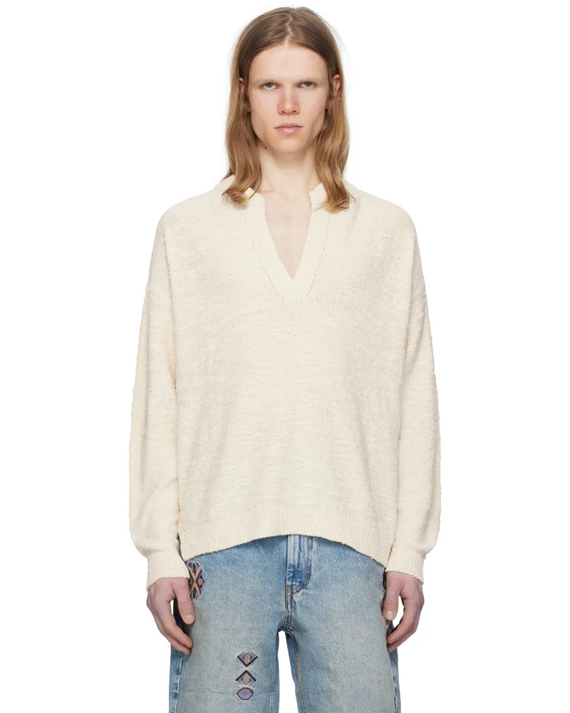 Isabel Marant Off-White Arnold Sweater Ecru