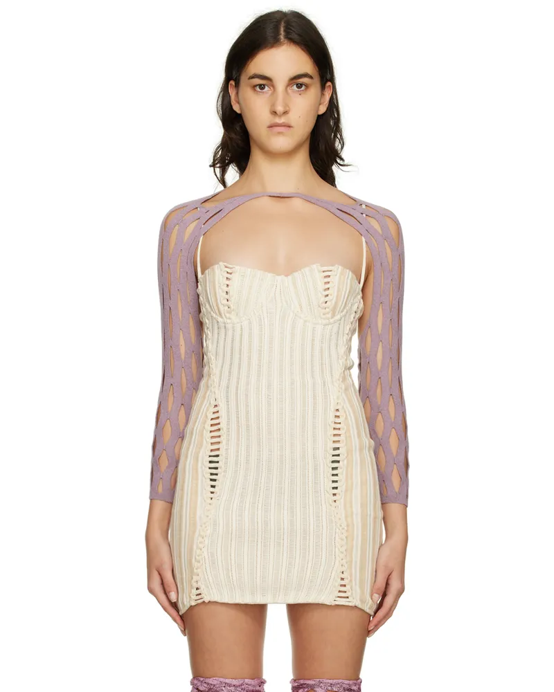 Isa Boulder Purple Nest Sleeves Plum