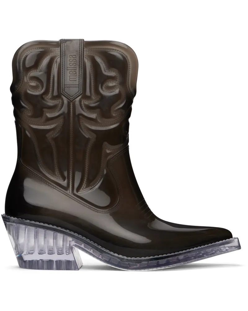 Melissa Black Texas Boots Aw781