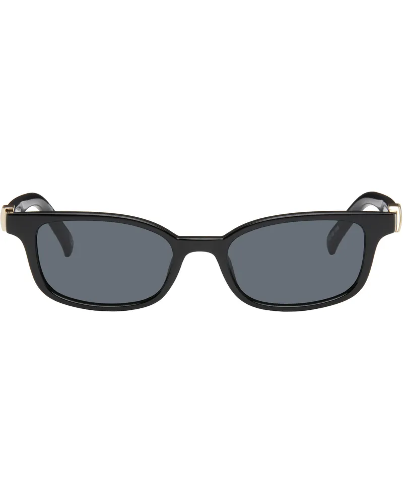 Le Specs Black Confidential Sunglasses Black