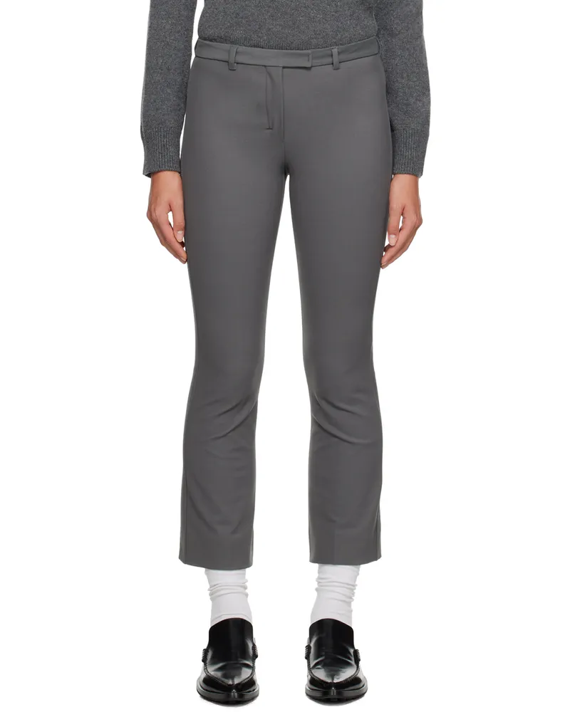 Max Mara Gray Umanita Trousers 014