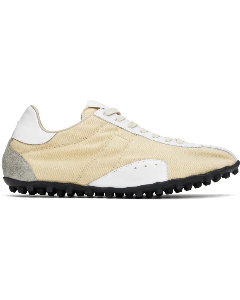 Maison Margiela Yellow Sprinters Sneakers Ha775