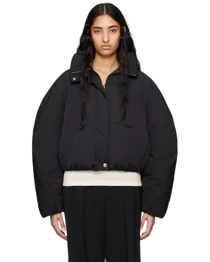 Jacquemus Black La Casa 'La doudoune courte Caraco' Jacket 990