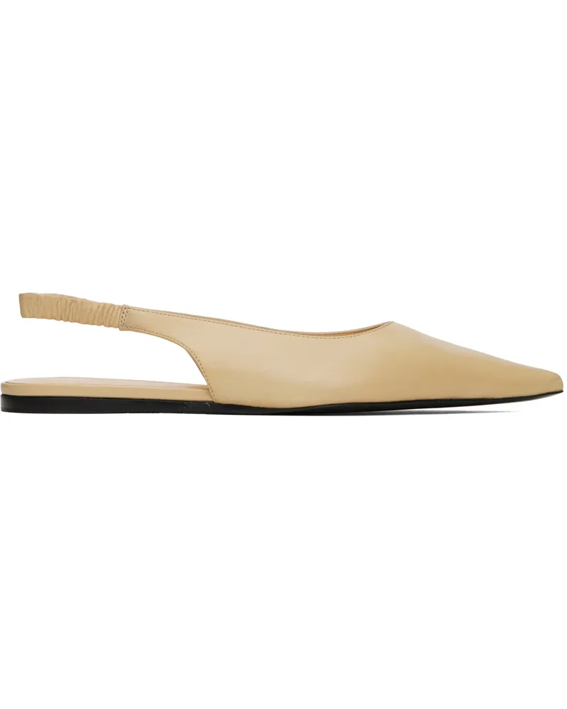 Proenza Schouler Beige Spike Slippers 123