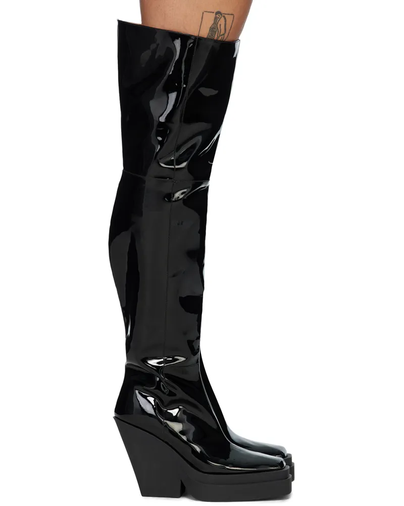 Gia Borghini Black Gia 31 Boots P5000
