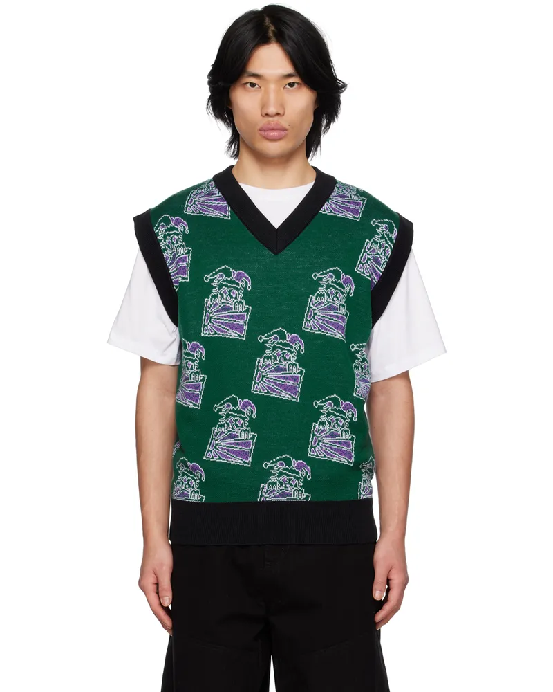 PACCBET RASSVET Green Clown Vest Green