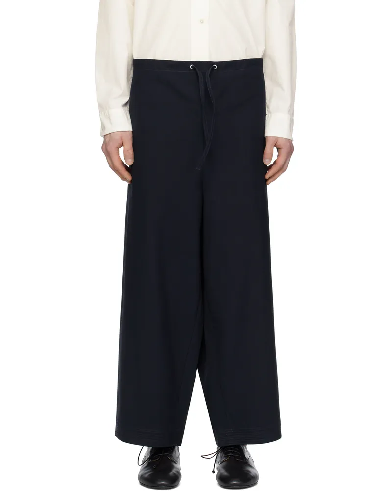 Camiel Fortgens Navy Karate Trousers Canvas