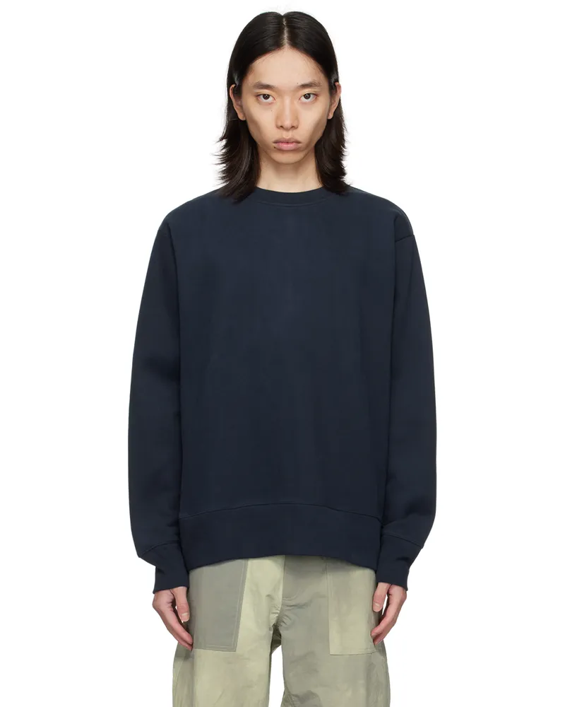 Norse Projects Navy Arne Sweatshirt Dark