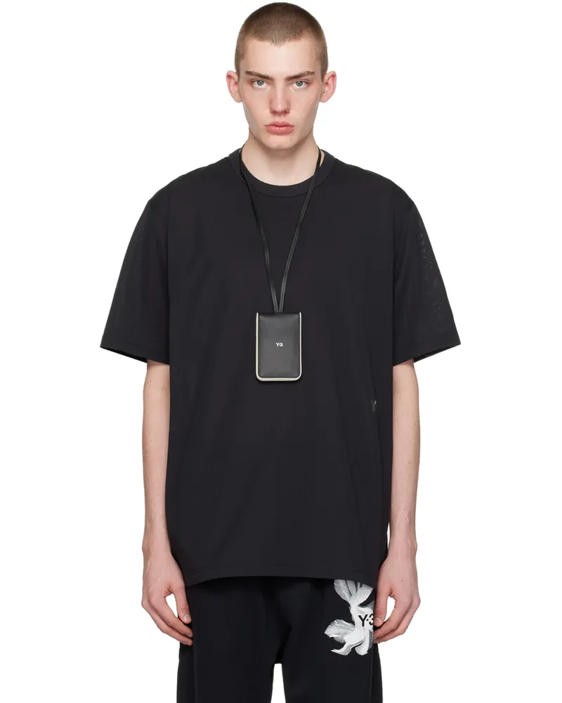 Y-3 Black Premium T-Shirt Black