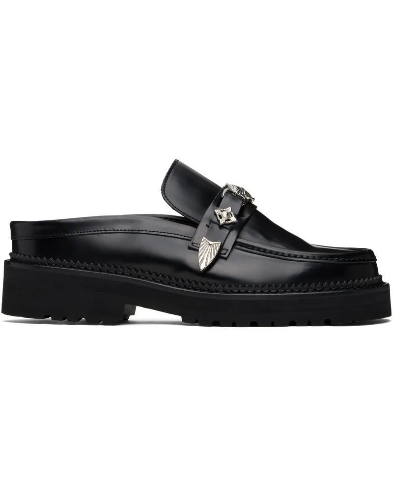 Toga Black Polido Loafers Black