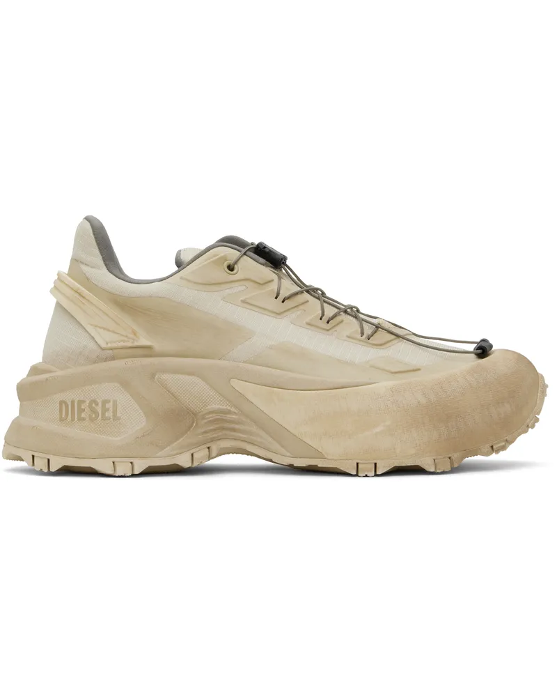 Diesel Beige D-Cage Runner Sneakers Ha662