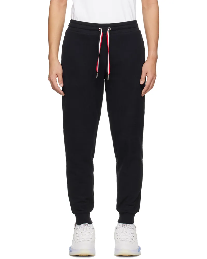 Moncler Navy Drawstring Sweatpants Dark