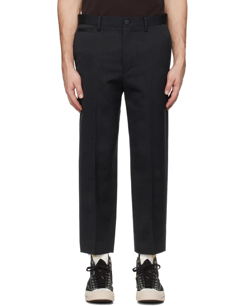 Visvim Black Leaguers Trousers Black