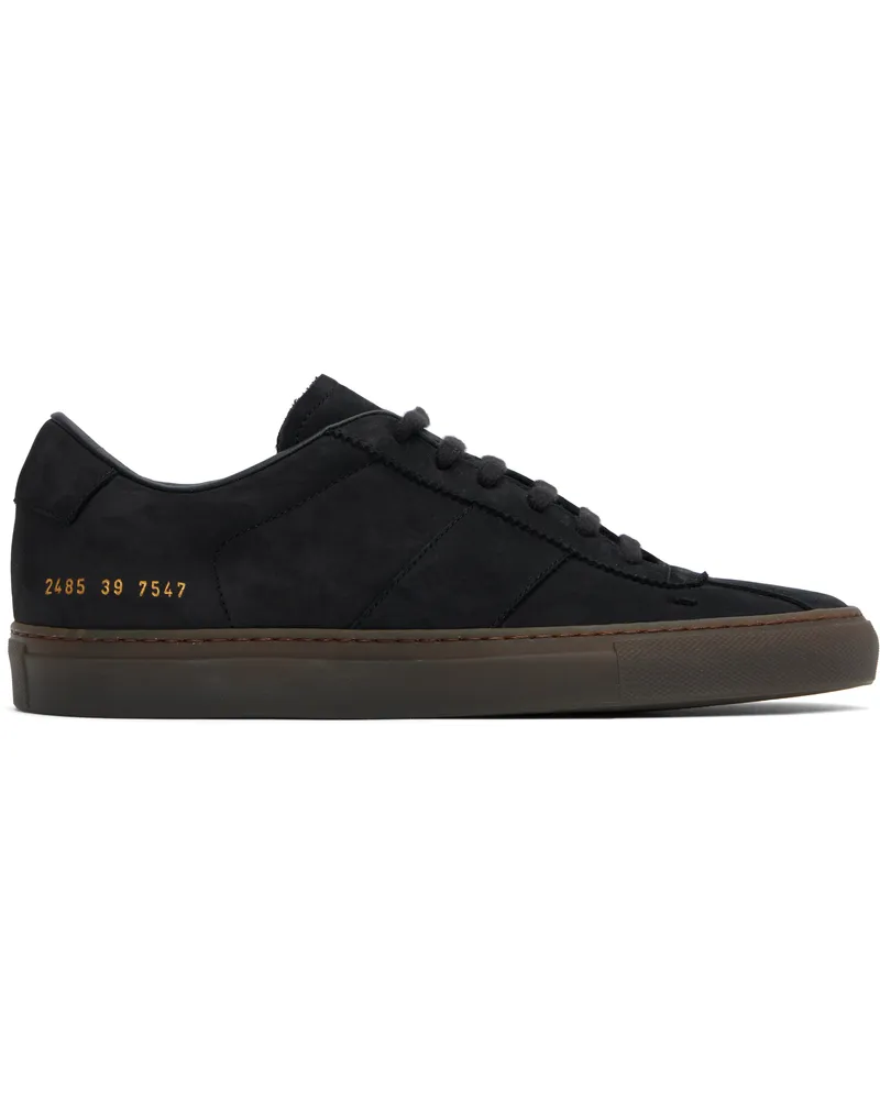 Common Projects Black Tennis Trainer Sneakers 7547