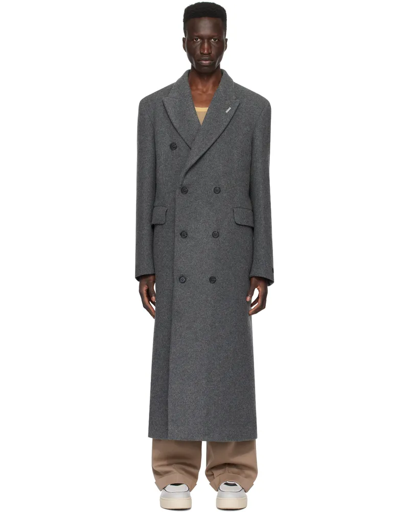 Eytys Gray Genesis Coat Anthracite