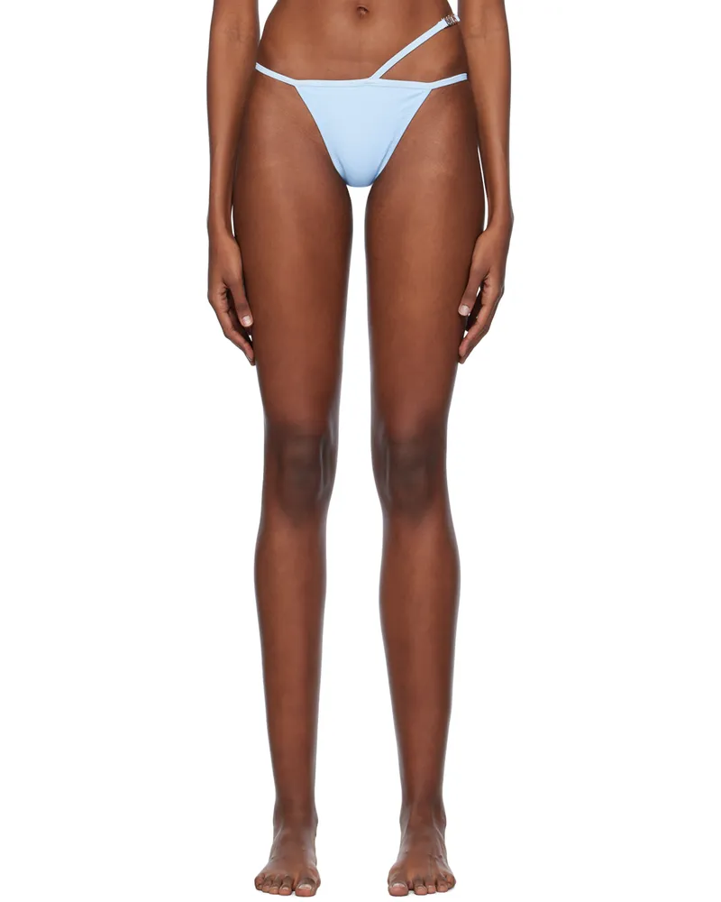GCDS Blue Hardware Bikini Bottom 70