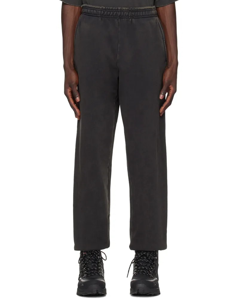 Entire Studios Black Heavy Sweatpants Washed