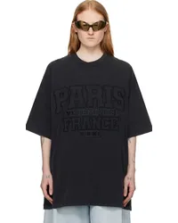 VETEMENTS Black XXXL T-Shirt Black