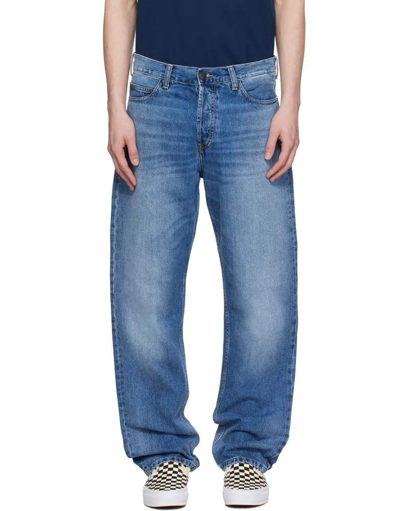 Carhartt WIP Blue Marlow Jeans 01wj