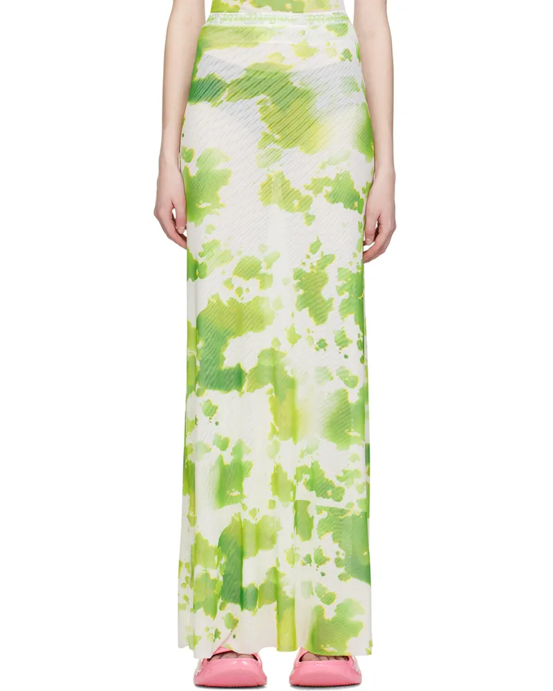 OTTOLINGER SSENSE Exclusive Green Maxi Skirt Special