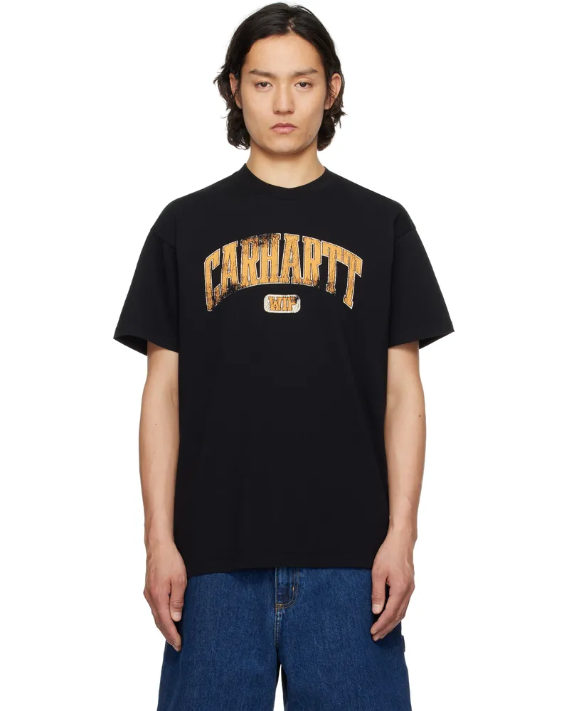 Carhartt WIP Black Lecture T-shirt Black