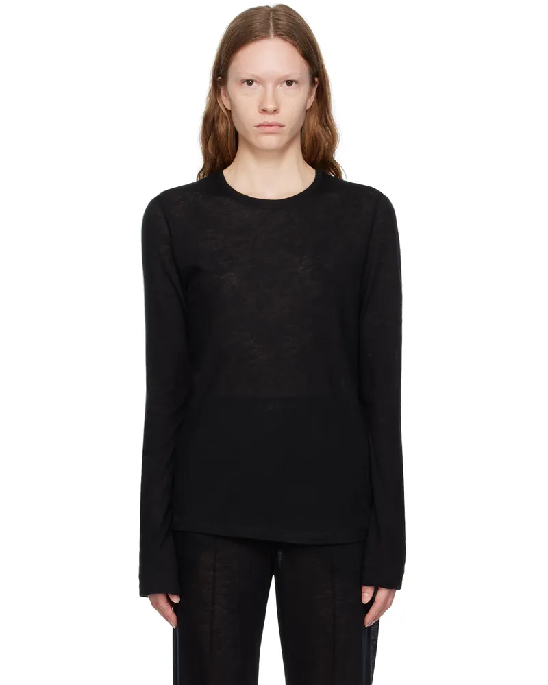 Tom Ford Black Crewneck Sweater Lb999