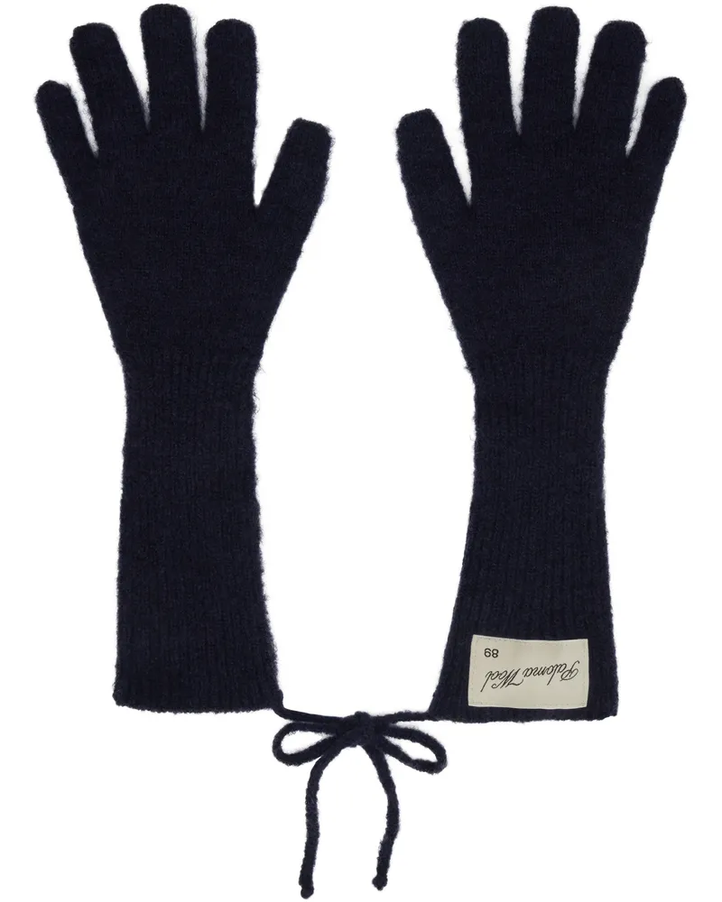 Paloma Wool Navy Peter Gloves 135