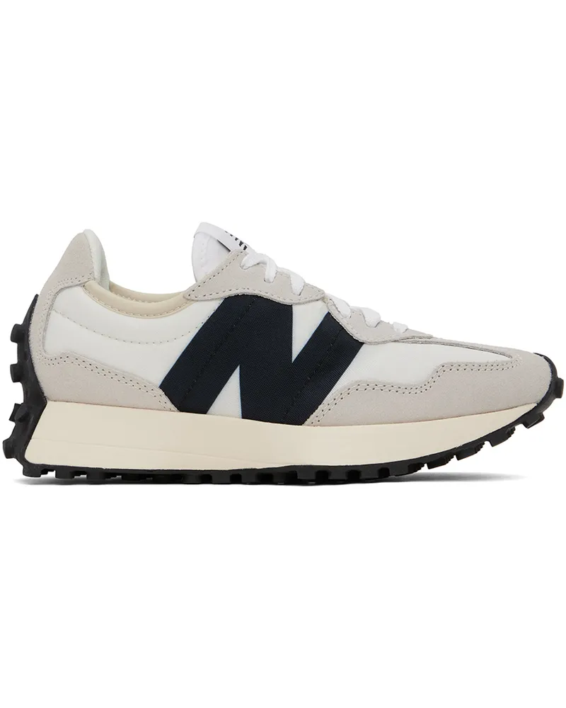 New Balance Taupe & Off-White 327 Sneakers Sea