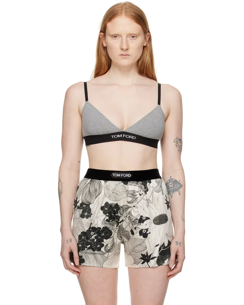 Tom Ford Gray Signature Bra Ig164
