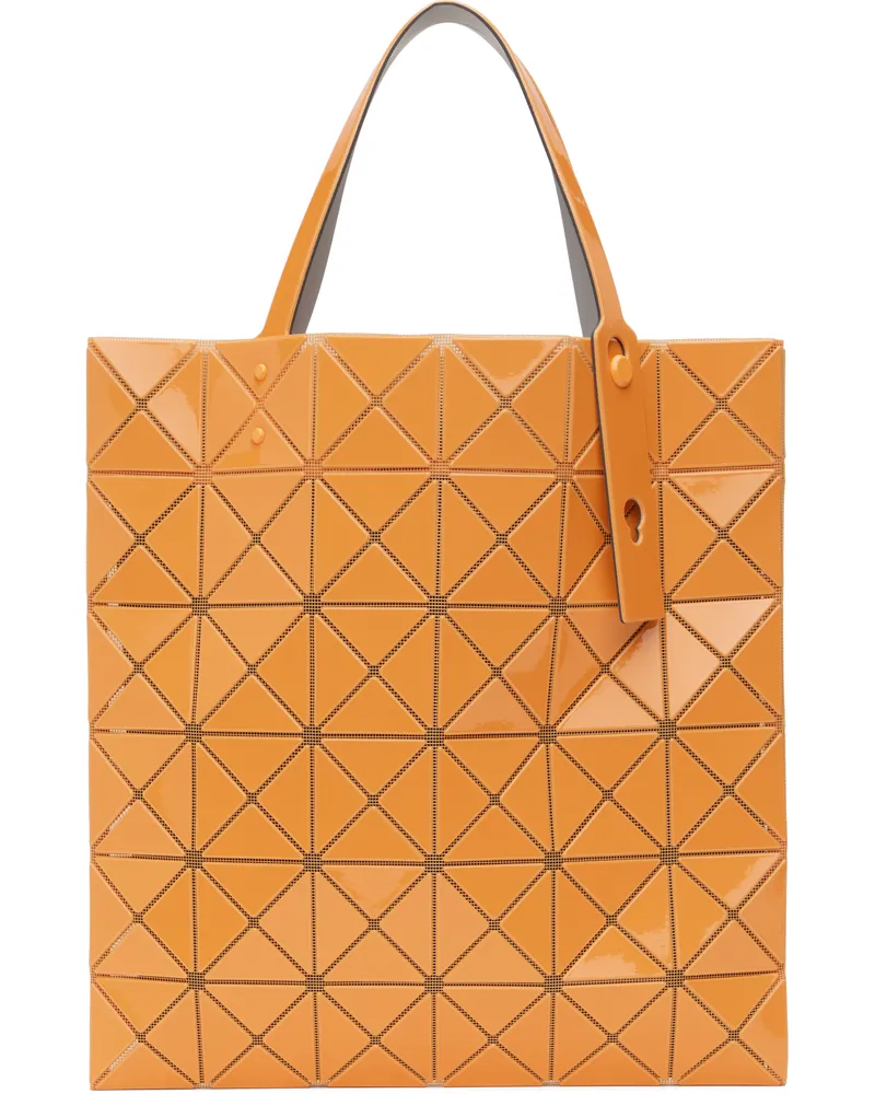 Issey Miyake Orange Lucent One-Tone Tote 32-orange