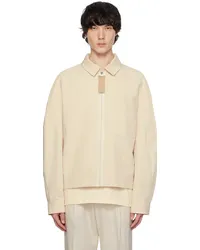 Jacquemus Beige Les Classiques 'Le blouson Linu' Jacket Beige