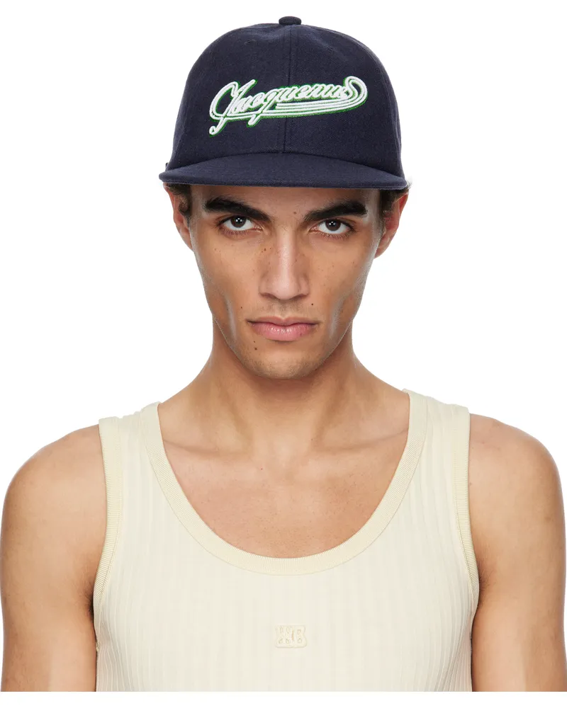 Jacquemus Navy 'The Baseball' Cap