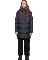 Moncler Navy Alagon Down Jacket Navy