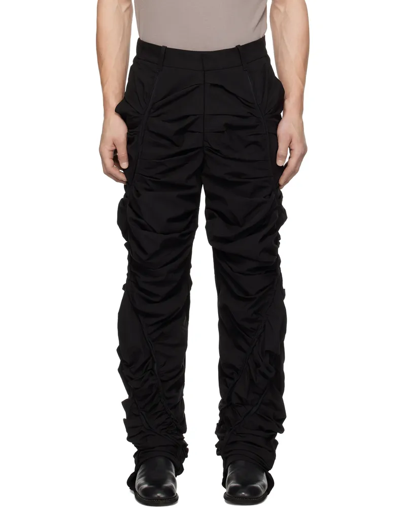 Post Archive Faction Black 7.0 Technical Left Trousers Black
